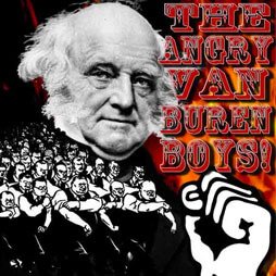 The Angry Van Buren Boys Fantasy Football Logo