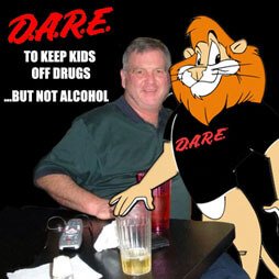 D.A.R.E. Fantasy Football Logo